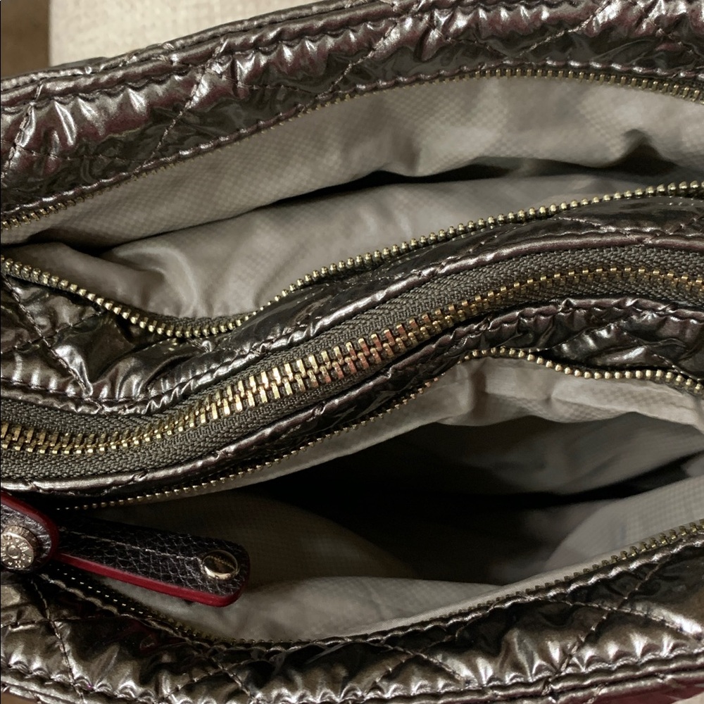 MZ Wallace Crosby Hobo bag in Moondust Metallic. NWT - Picture 8 of 13
